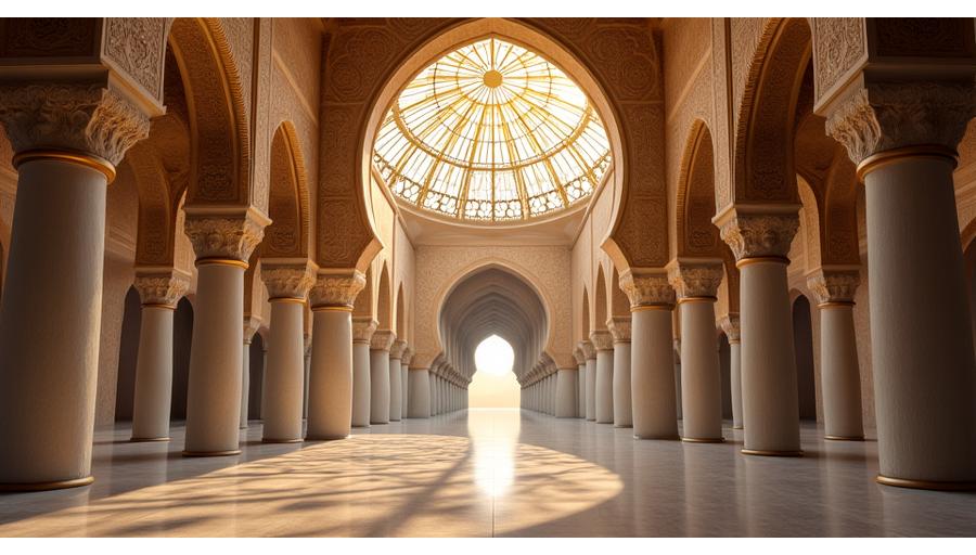 Sharjah Museum of Islamic Civilization interior archways
